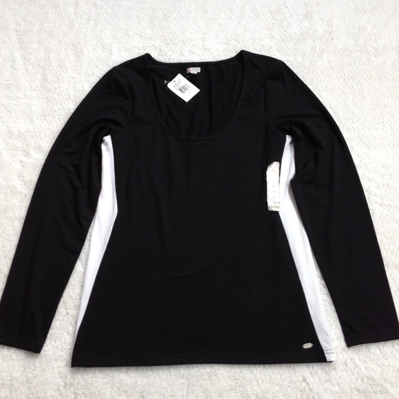 Guess Marli Colourblock Inset Top - Picture 2 of 8